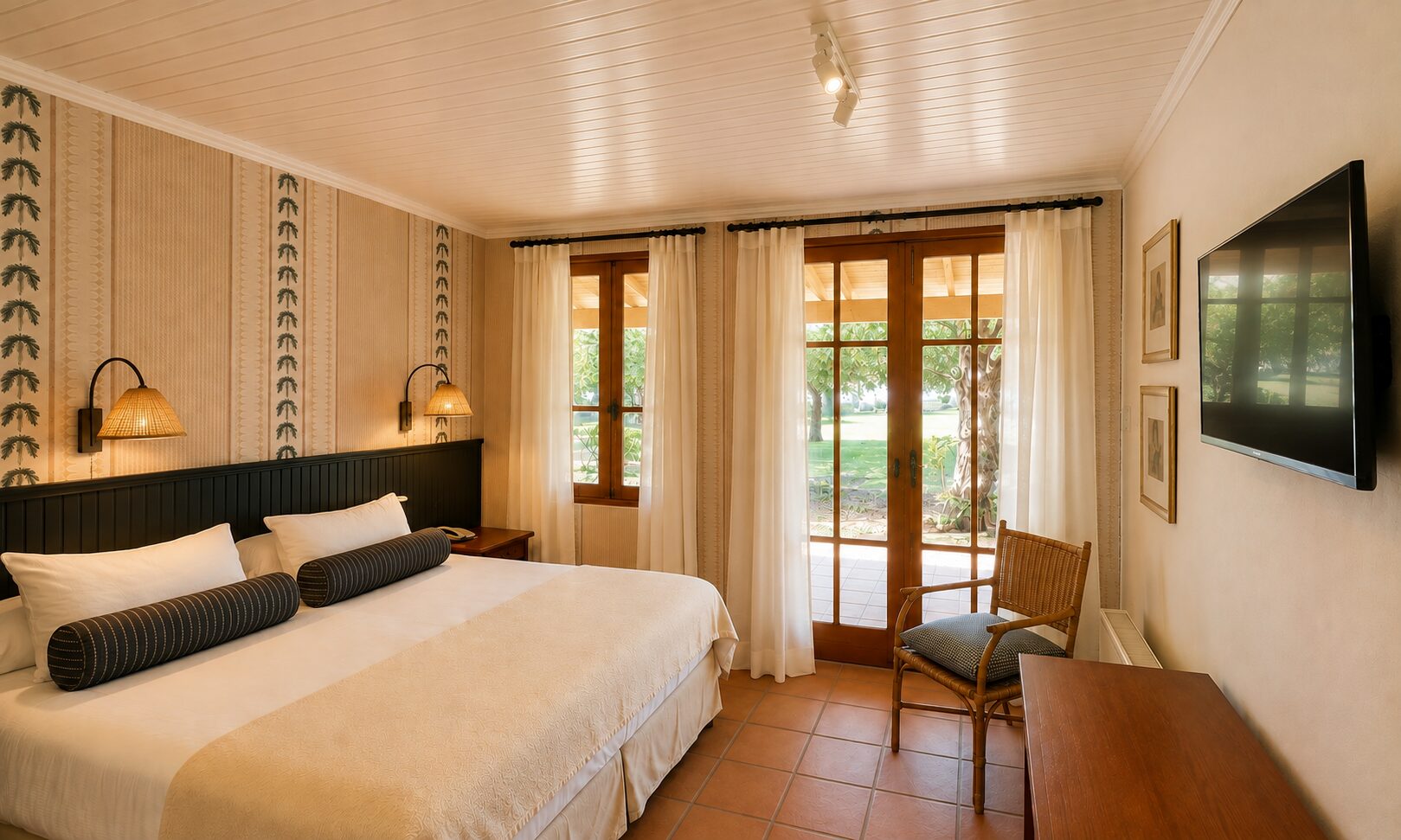 Habitación Ejecutiva con terraza y salida al jardín