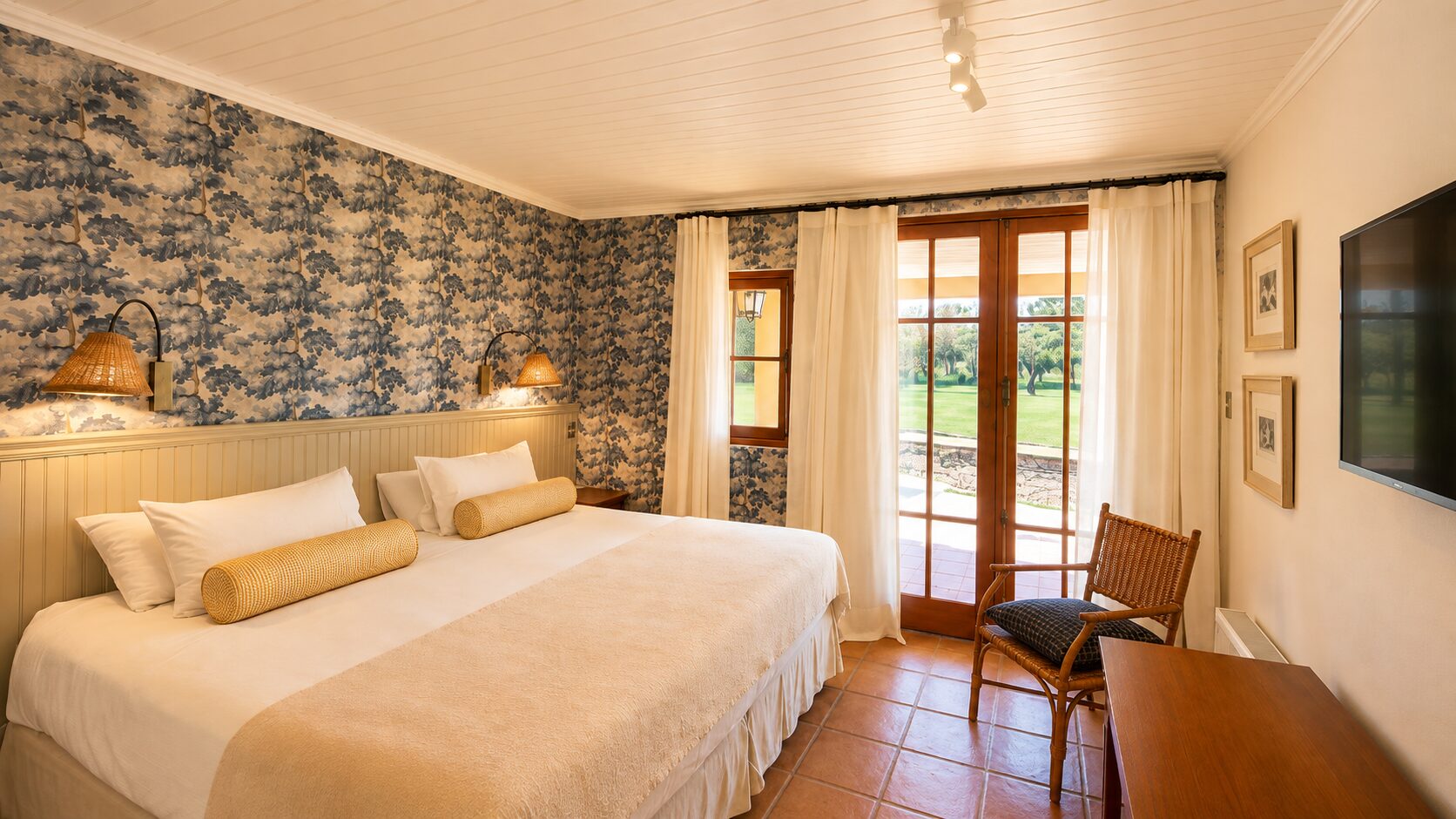 Habitación Ejecutiva con terraza y salida al jardín