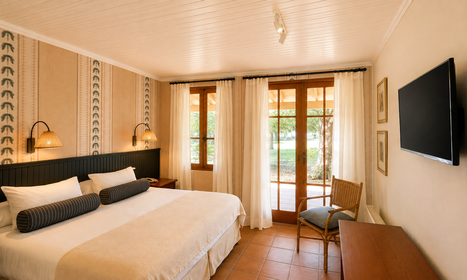 Habitación Ejecutiva con terraza y salida al jardín