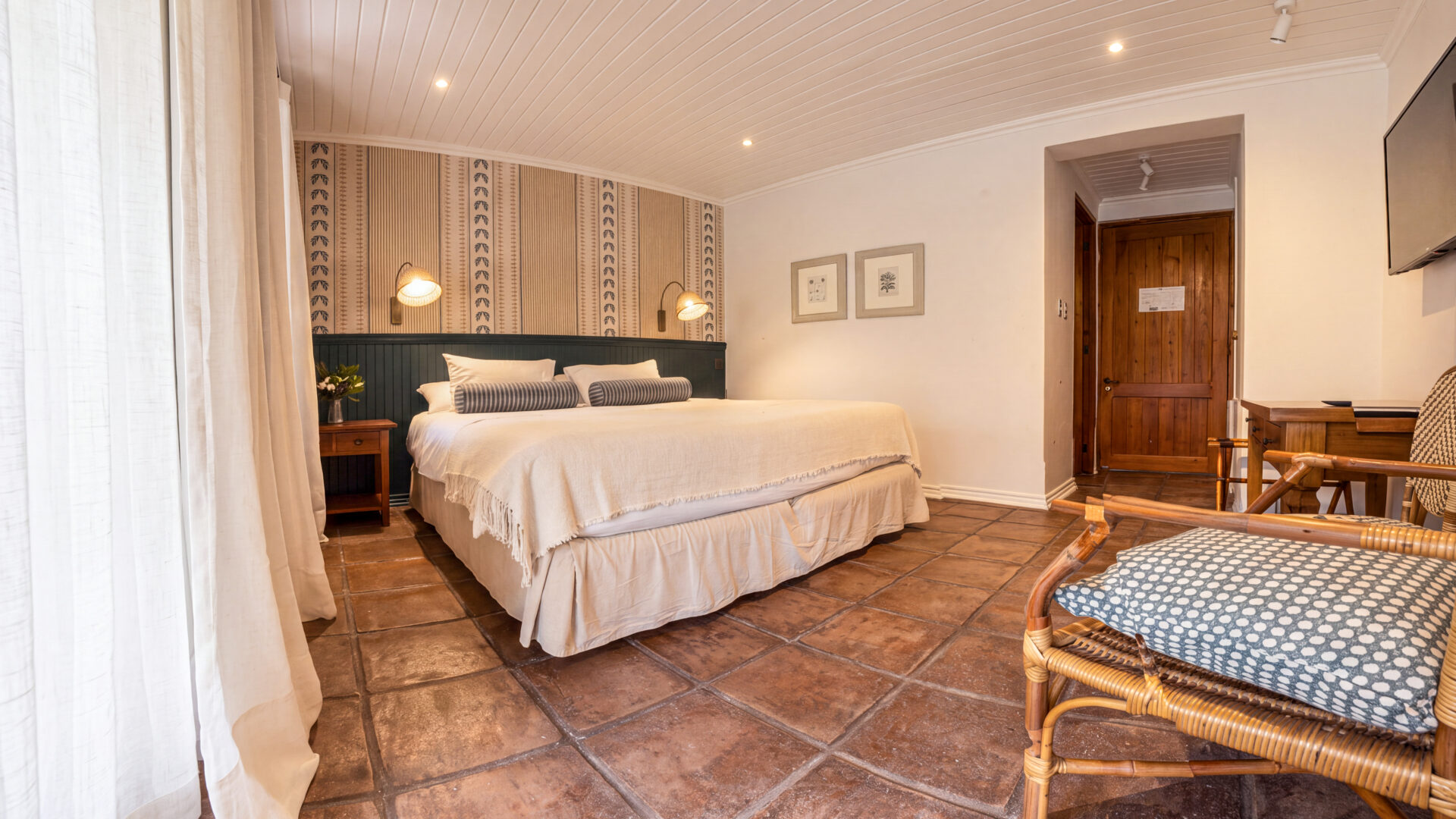 Habitación Ejecutiva con terraza y salida al jardín