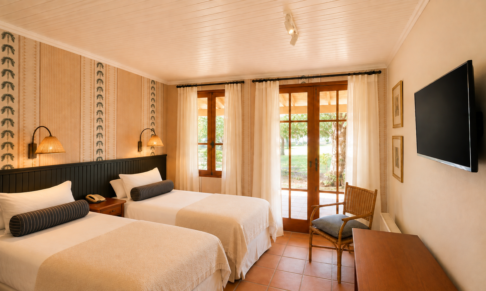 Habitación Ejecutiva con terraza y salida al jardín