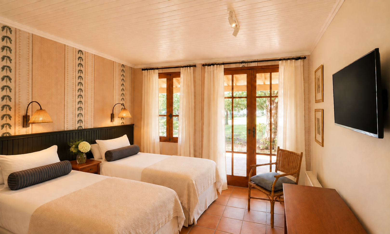 Habitación Ejecutiva con terraza y salida al jardín